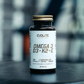 Evolite Nutrition Omega 3 + Vitamin k2 mk7 + Vitamin E - 60 capsules
